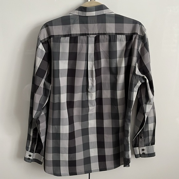 ALFANI Men’s Button Down Shirt Slim Fit, Size L - Picture 6 of 9